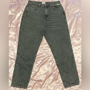 Dark gray baggy street style jeans size 11 but can be 10